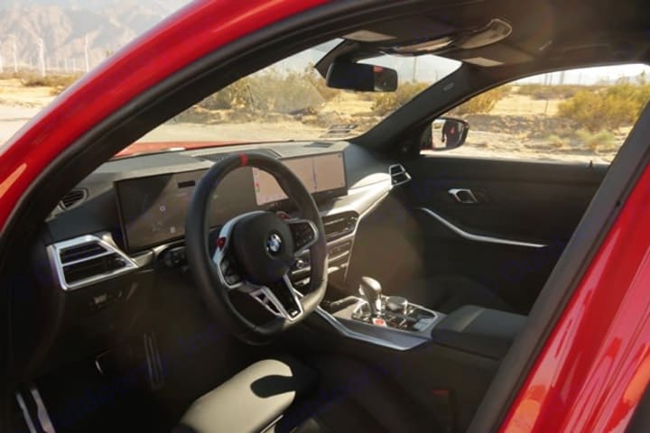 BMW M3 interior