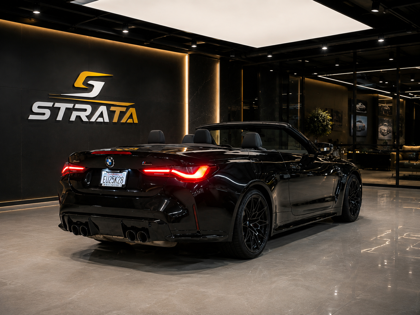 BMW M4 rear view
